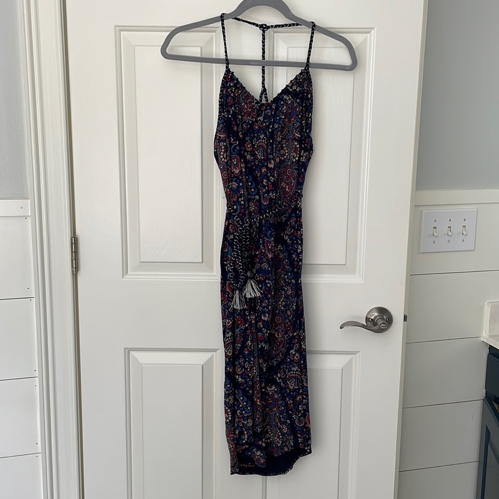 Luck Brand dress with rope belt.